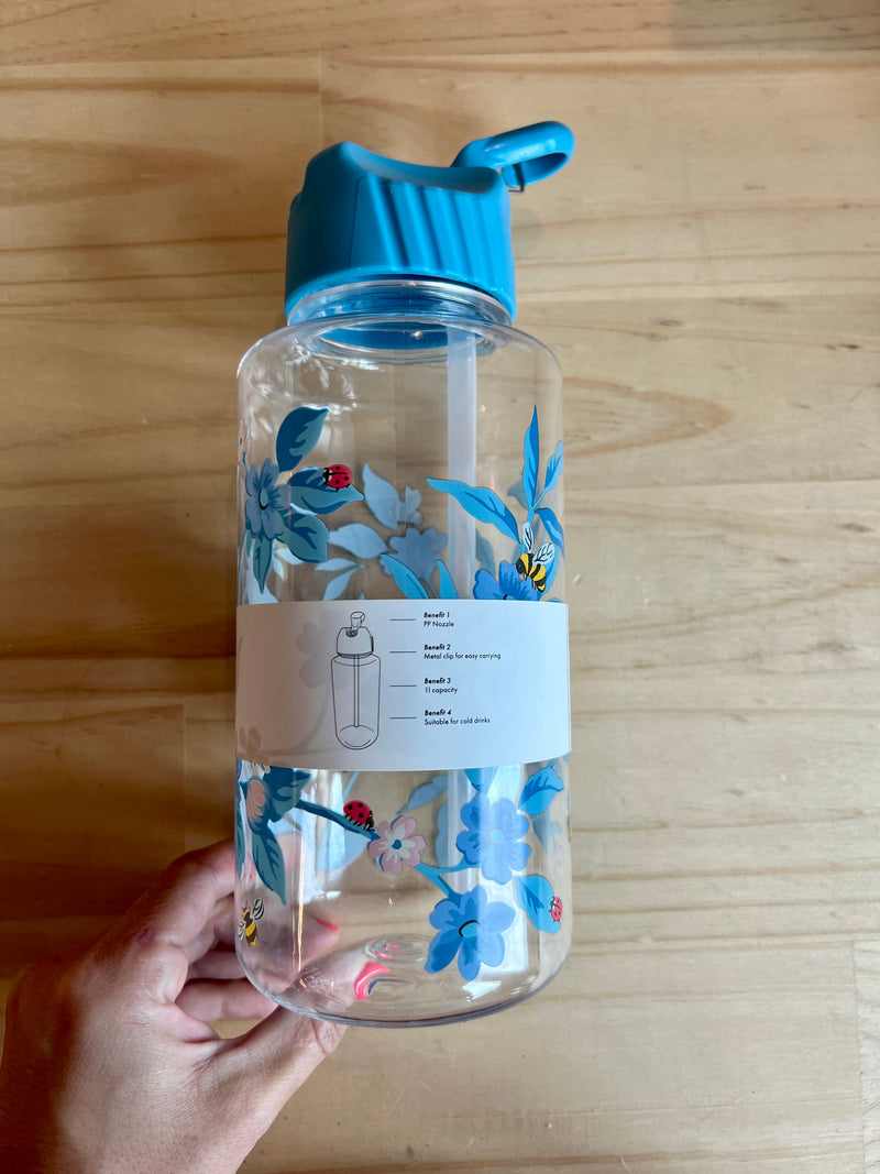 Botella De Agua Transparente