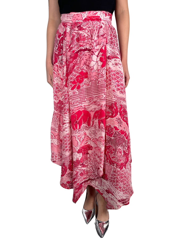 Falda Wrap Viscosa