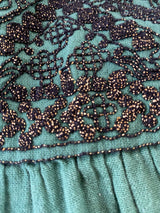 Blusa Verde Bordada