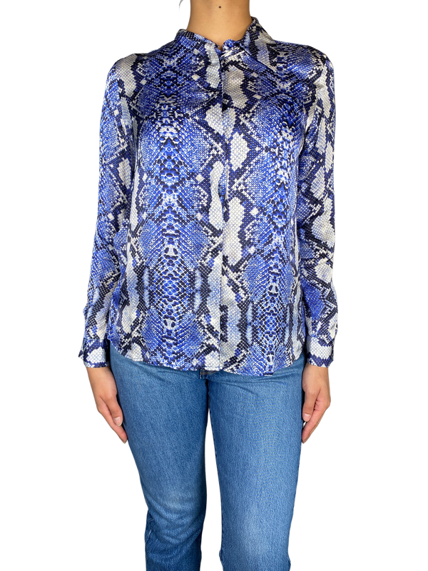 Blusa Azul Snake