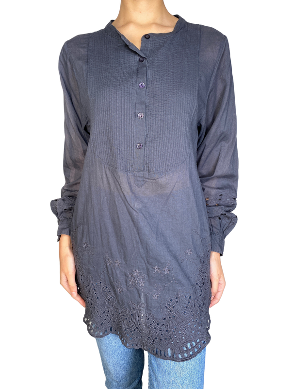 Blusa Broderie