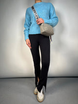 Bandolera Gris