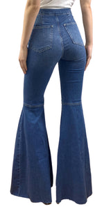 Pantalón Flare Denim