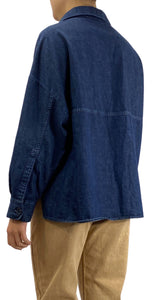 Blusa Denim Azul