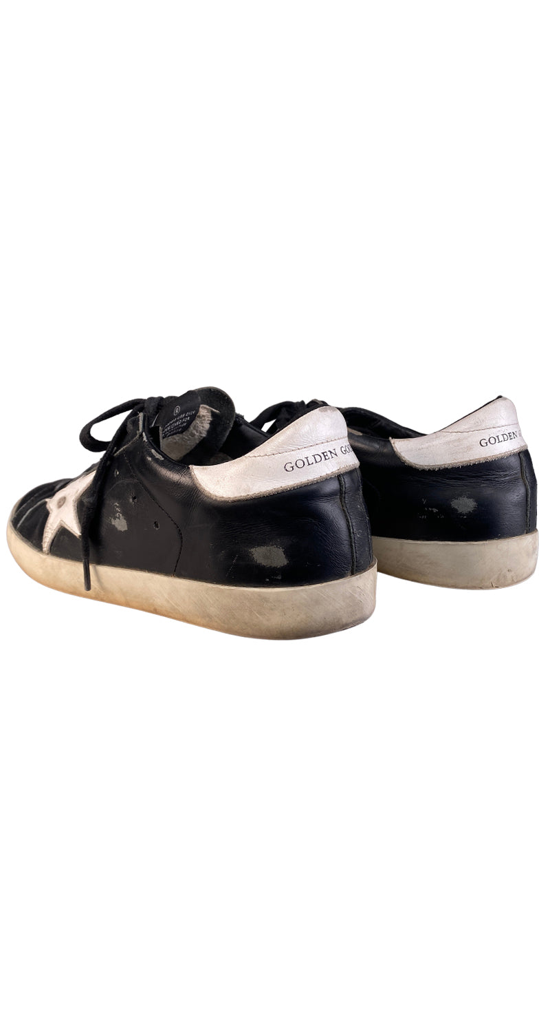 Zapatillas Superstar De Cuero