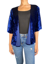 Tapado Velvet Azul