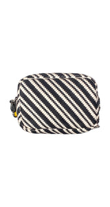 Bandolera Tejida Blanco y Negro