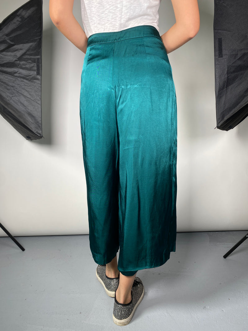 Pantalón Culotte Verde