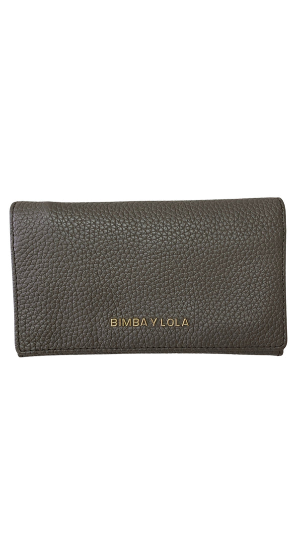 Billetera Cuero Gris