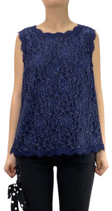 Blusa Guipur Azul