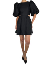 Vestido Mini Manga Globo