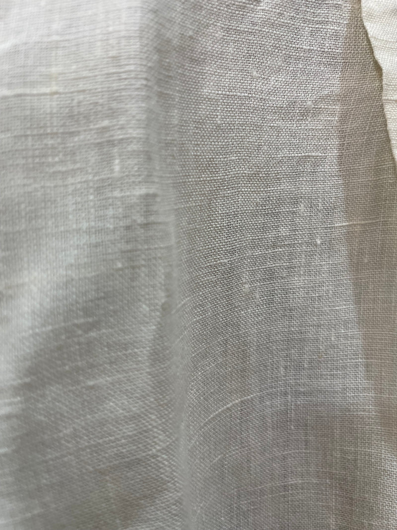 Camisa Crema Lino