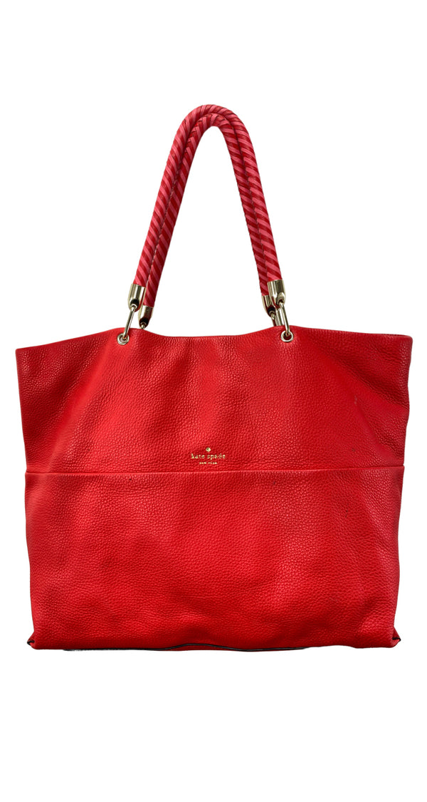 Cartera Mano Roja