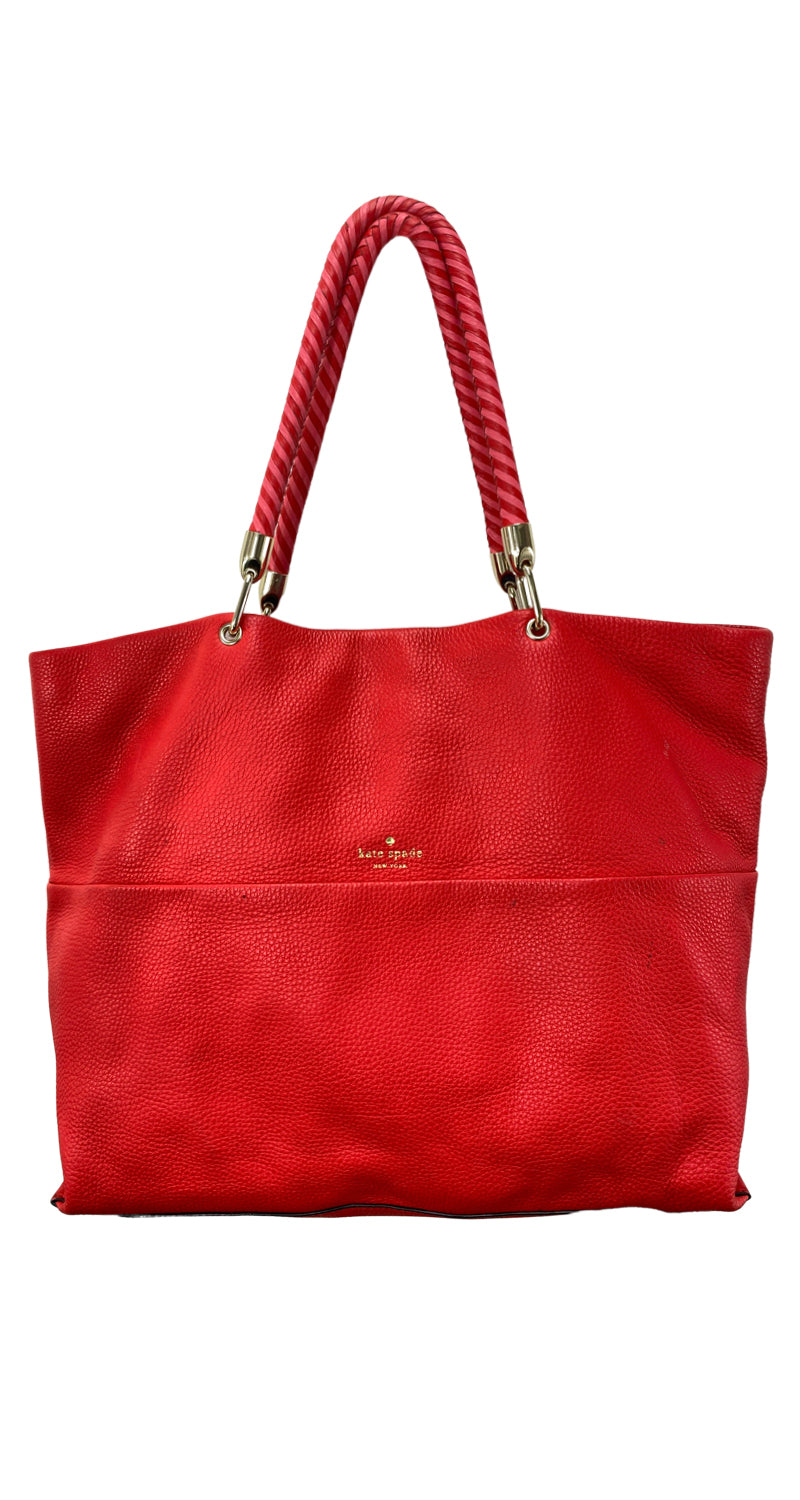 Cartera Mano Roja