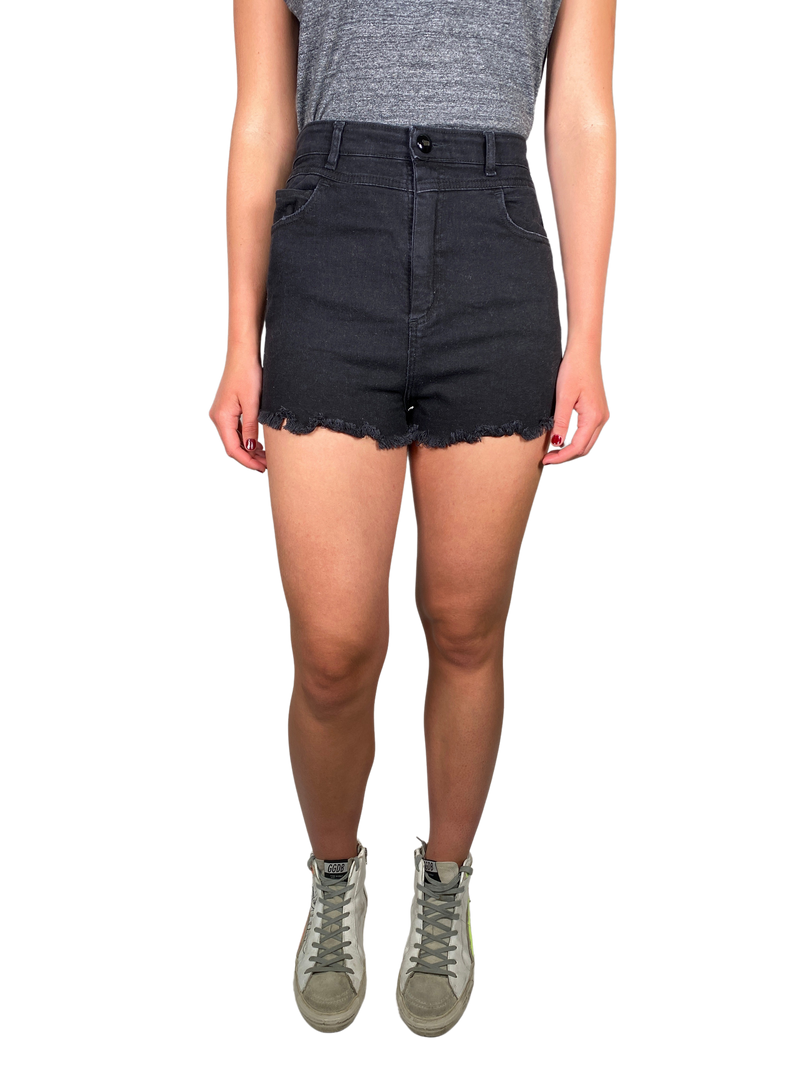 Short Negro Desflecado