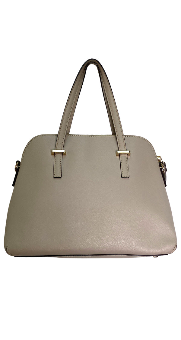 Cartera Cuero Beige