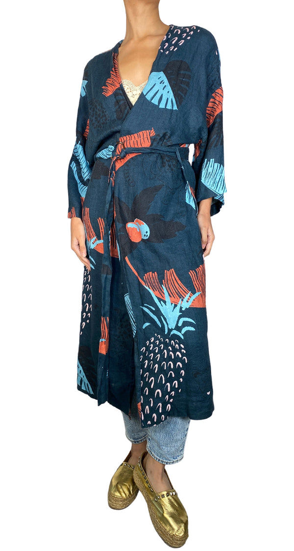 Kimono Lino Polonio by Magma