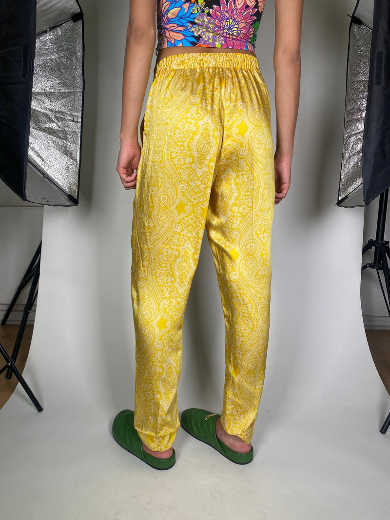 Pantalón Paisley Amarillo