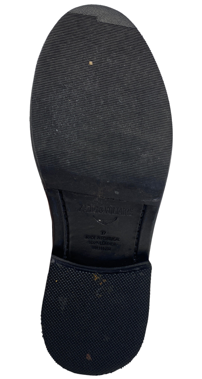 Botines Black Leather