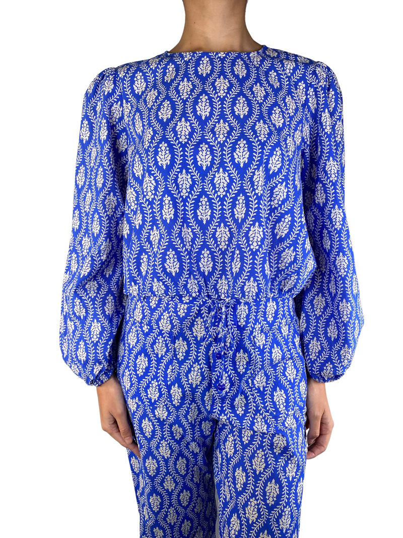 Set Azul Estampado