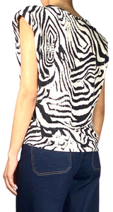 Polera Animal Print