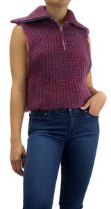 Sweater Tejido Sin Mangas