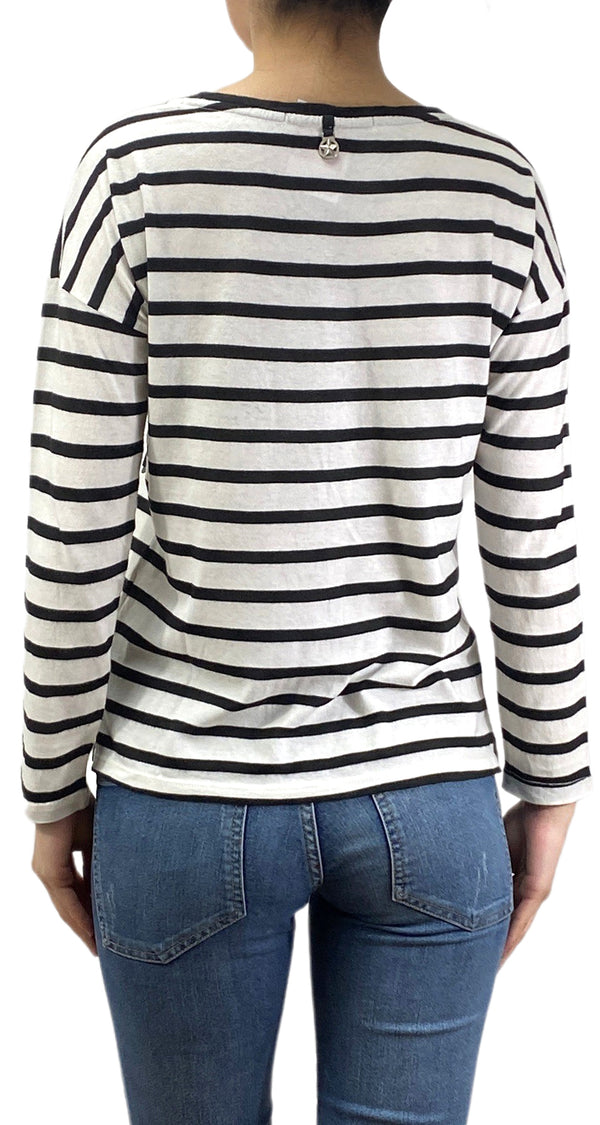 Polera Marine Bordada