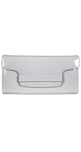 Cartera Charol Gris