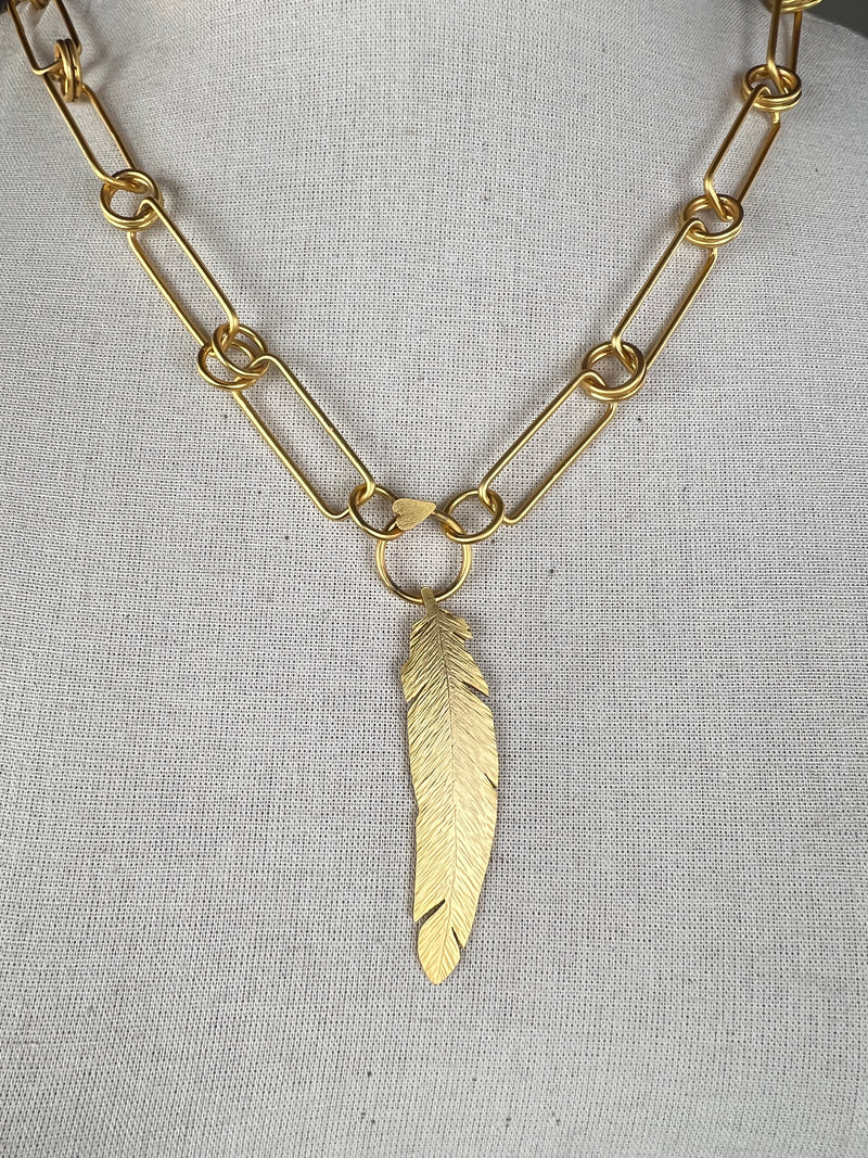 Collar Pluma