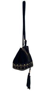 Cartera Cuero Negro