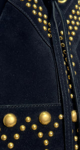 Cartera Cuero Negro