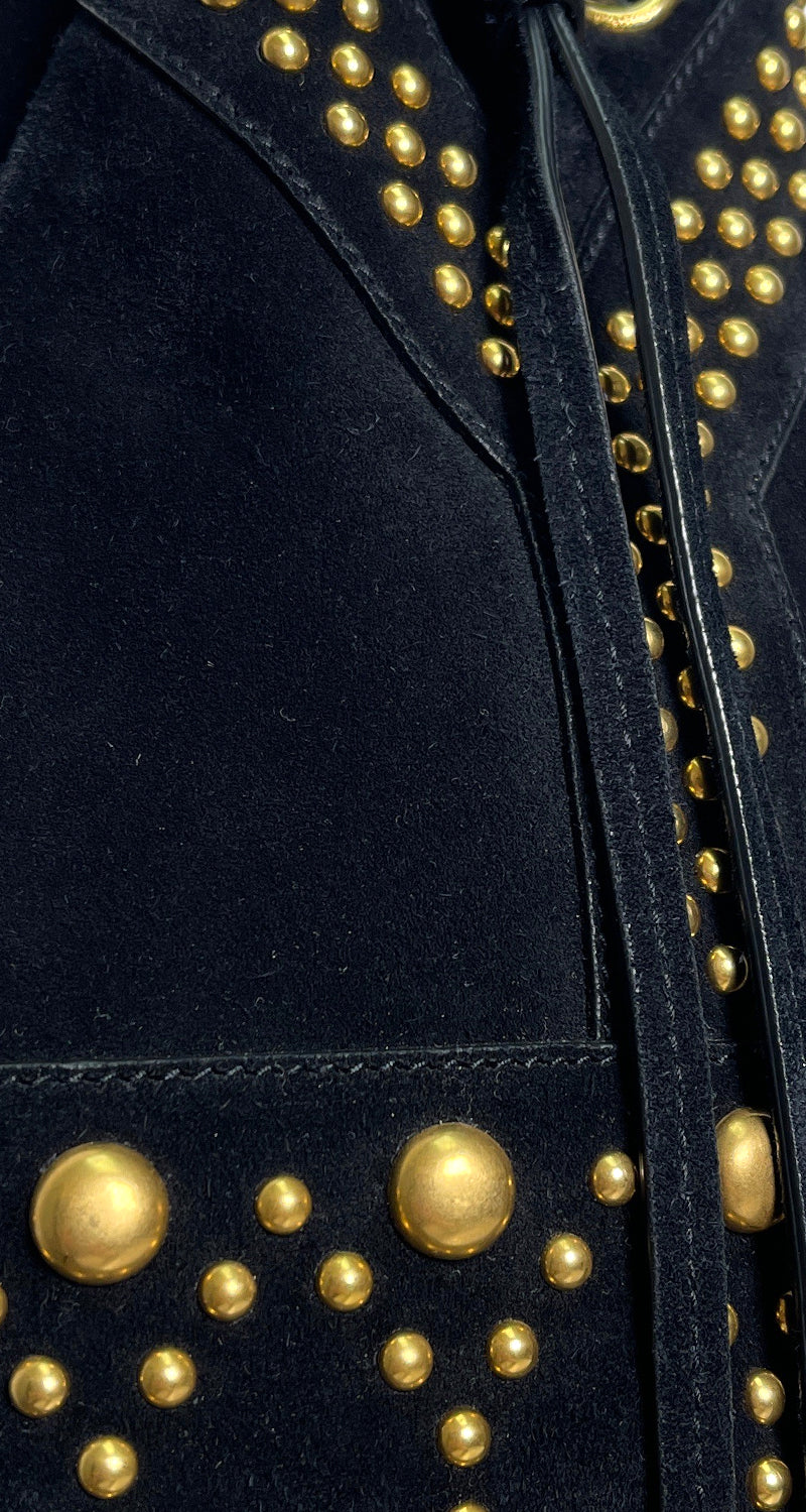 Cartera Cuero Negro