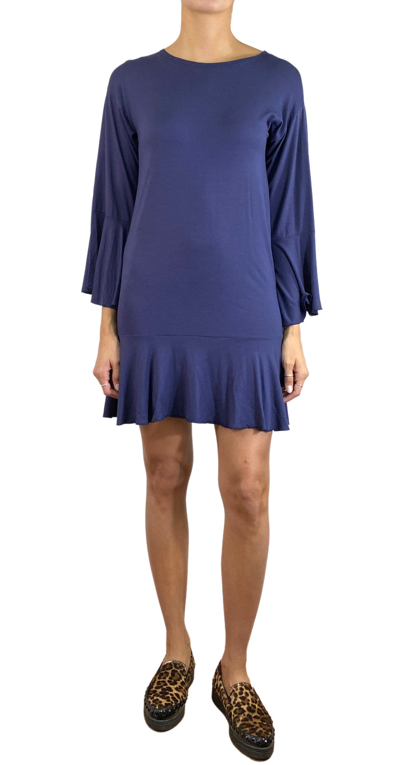 Vestido Mini Azul Oscuro