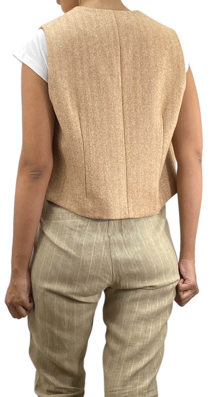 Gilet Beige Lana