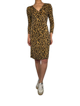 Vestido Wrap  Leopard