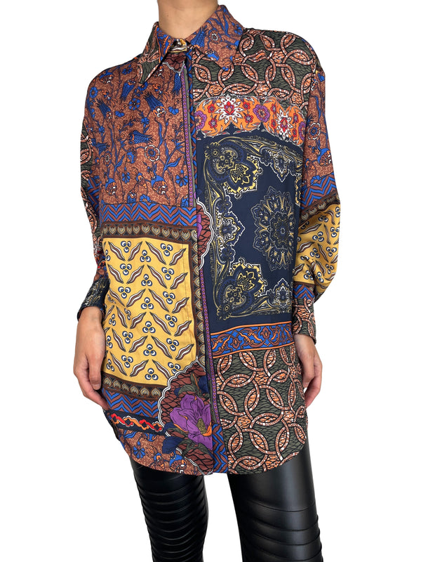 Blusa Estampado Multicolor