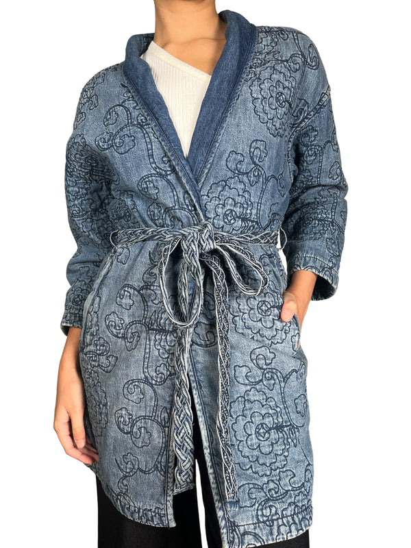 Kimono Floral Quilted