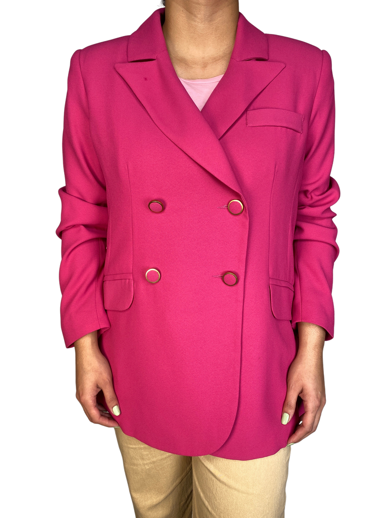 Blazer Fucsia PLUS SIZE