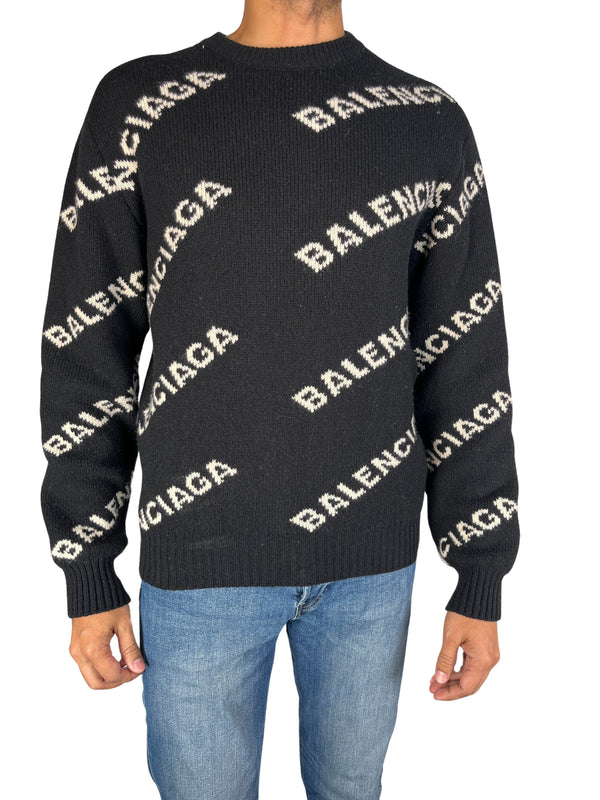 Sweater Allover Pelo de Camello Y Lana Unisex
