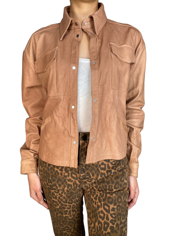 Chaqueta Buganda Cuero