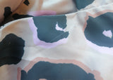 Vistido Rosa Animal Print