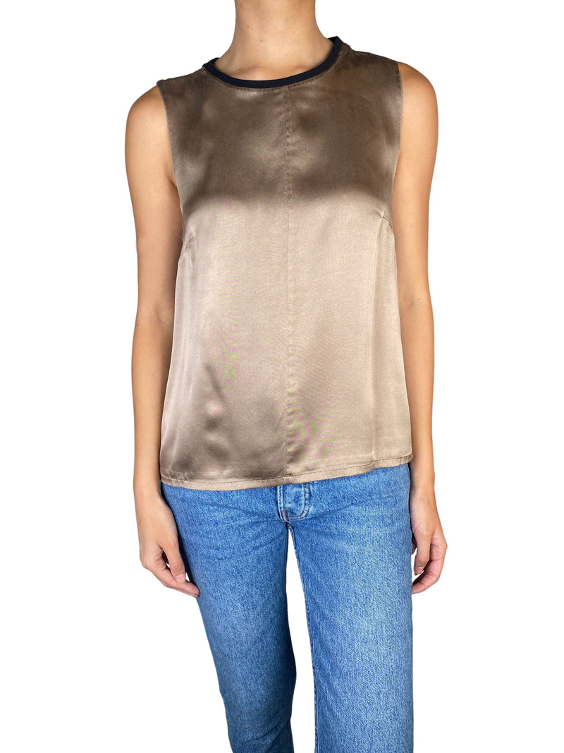 Blusa Seda Frontal