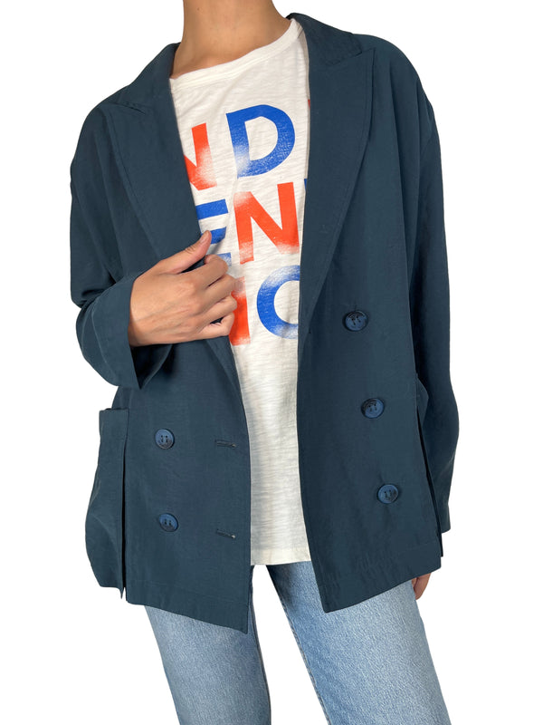 Chaqueta Ligera Petróleo