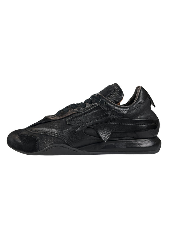 Zapatillas Cuero Negras