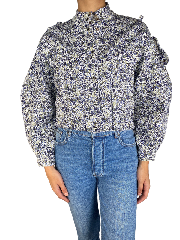 Chaqueta Estampado de Flores