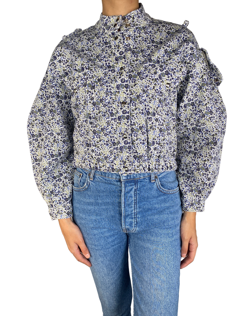 Chaqueta Estampado de Flores