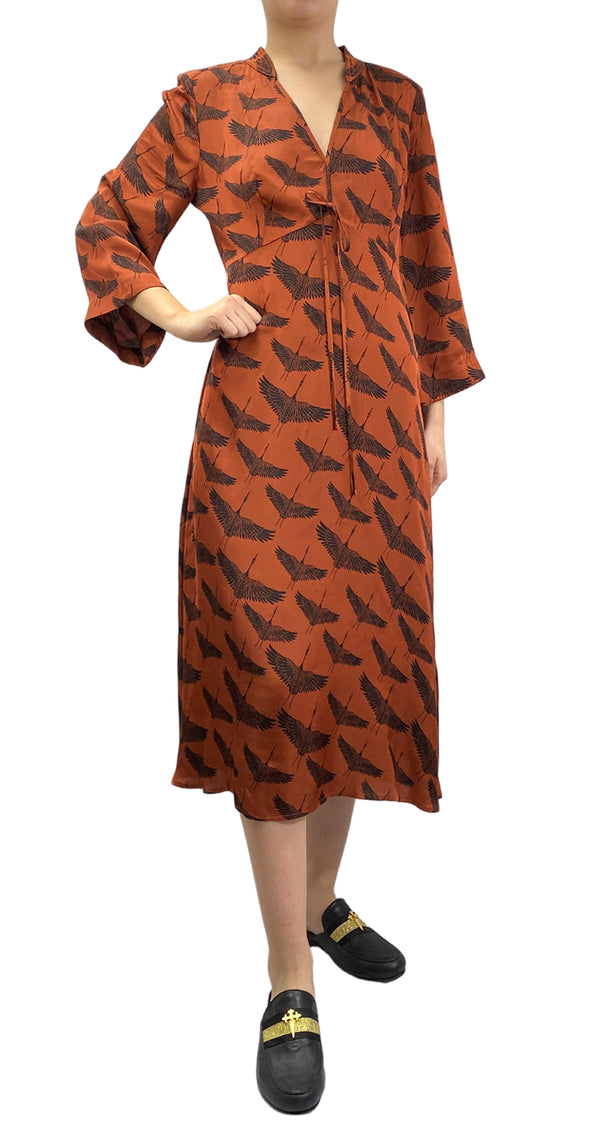 Vestido Maxi Aves