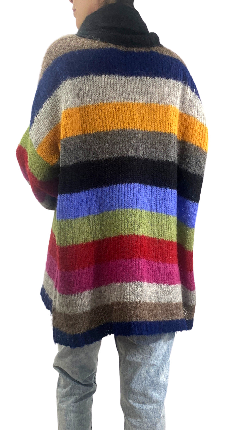 Sweater Multicolor Baby Alpaca