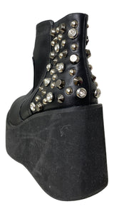Botines Cuero Negro