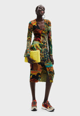 Vestido Desigual Multicolor - Calce Slim Fit